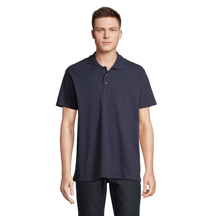 Polo homme publicitaire coton 170g - SUMMER French Marine